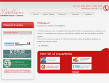 Tablet Screenshot of metallum.com.br